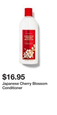 Bath & Body Works Japanese cherry blossom conditioner offer