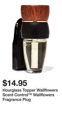 Bath & Body Works Hourglass topper wallflowers scent control™ wallflowers fragrance plug offer