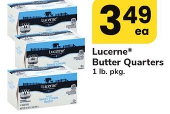ACME Lucerne® butter quarters offer