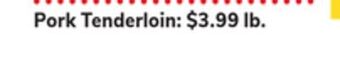 ACME Pork tenderloin offer