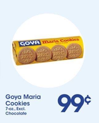 Price Rite Goya maria cookies offer