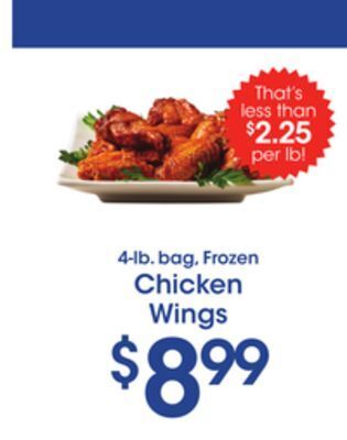 Price Rite Chicken wings offer