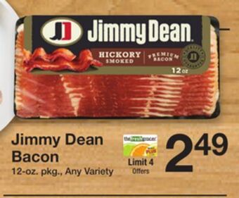 The Fresh Grocer Bacon offer