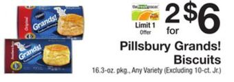 The Fresh Grocer Grands! biscuits offer