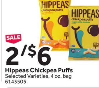 Stop&Shop Hippeas chickpea puffs offer