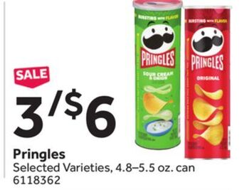 Stop&Shop Pringles offer