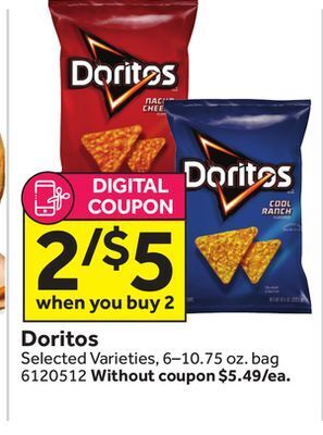 Stop&Shop Doritos offer