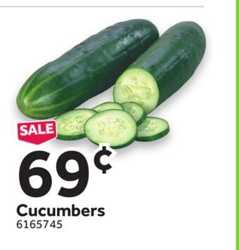 Stop&Shop Cucumbers offer