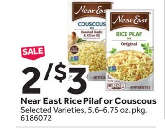 Stop&Shop Near east rice pilaf or couscous offer
