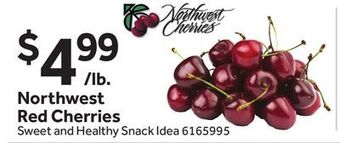 Stop&Shop Northwest red cherries offer