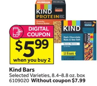Stop&Shop Kind bars offer