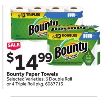 Stop&Shop Bounty paper towels offer