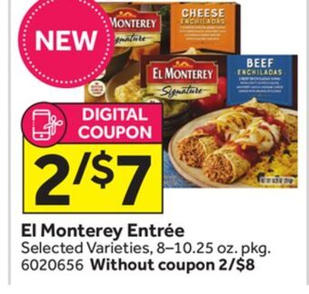 Stop&Shop El monterey entrée offer