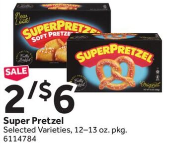 Stop&Shop Super pretzel offer