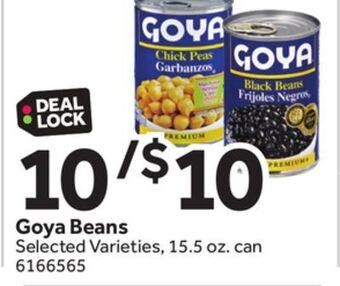 Stop&Shop Goya beans offer