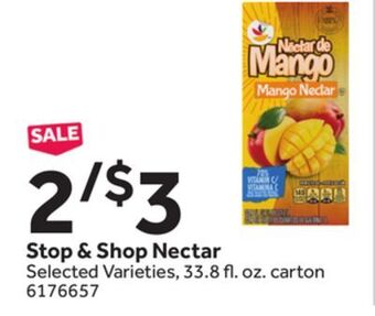 Stop&Shop Stop & shop nectar offer