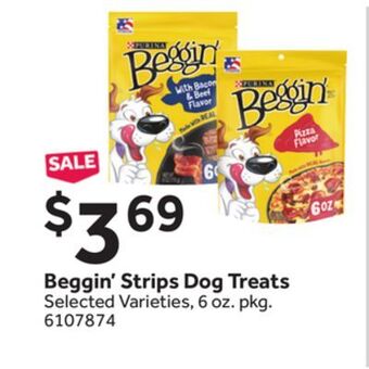 Stop&Shop Beggin' strips dog treats offer