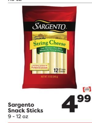 Weis Markets Sargento snack sticks offer
