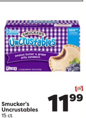 Weis Markets Smucker's uncrustables offer