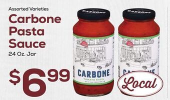 DeCicco & Sons Carbone pasta sauce offer