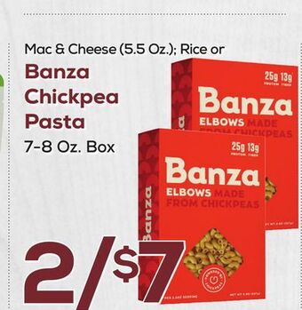 DeCicco & Sons Banza chickpea pasta. offer