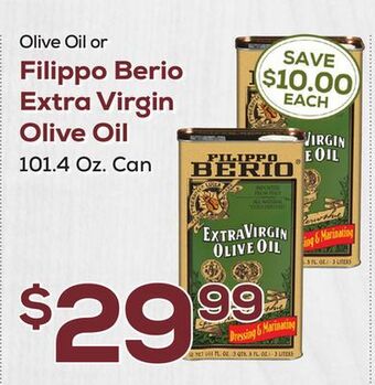 DeCicco & Sons Filippo berio extra virgin olive oil offer