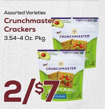 DeCicco & Sons Crunchmaster crackers offer