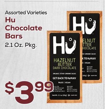 DeCicco & Sons Hu chocolate bars offer