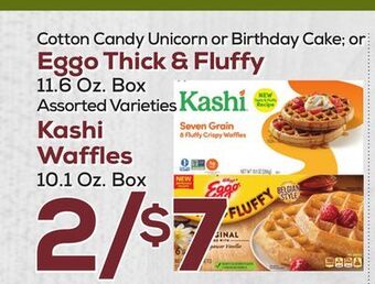 DeCicco & Sons Kashi waffles offer