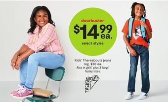 JC Penney Kids' thereabouts jeans offer