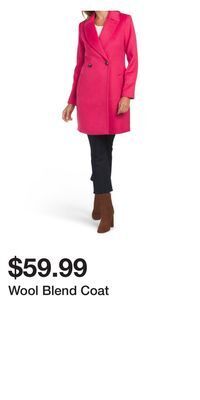 TJ Maxx Wool blend coat offer