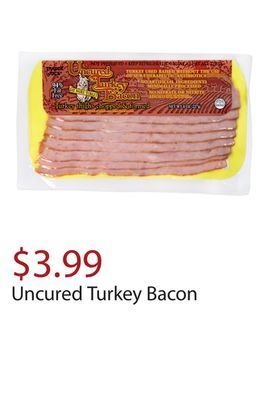 Trader Joe's Uncured turkey bacon offer