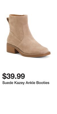 TJ Maxx Suede kazey ankle booties offer