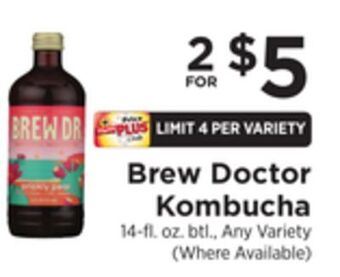 ShopRite Kombucha offer