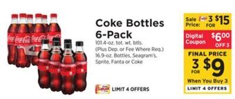 ShopRite Bottles 6-pack offer