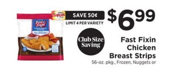 ShopRite Chicken breast strips offer
