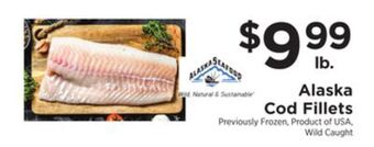 ShopRite Cod fillets offer