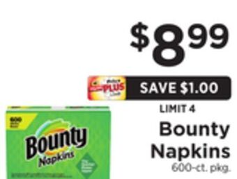 ShopRite Napkins offer