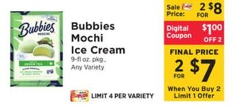 ShopRite Mochi ice cream offer