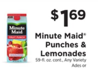 ShopRite Punches & lemonades offer
