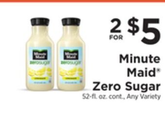 ShopRite Zero sugar offer