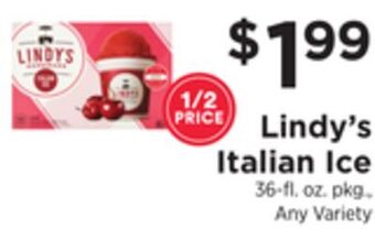 ShopRite Italian ice offer