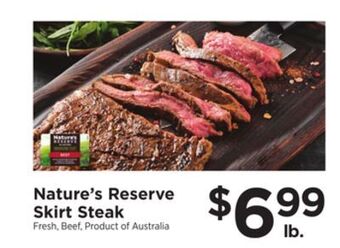 ShopRite Skirt steak offer