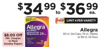 ShopRite Allegra offer