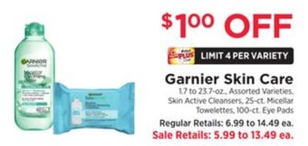 ShopRite Skin care offer