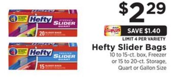 ShopRite Slider bags offer