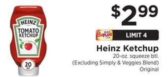 ShopRite Ketchup offer