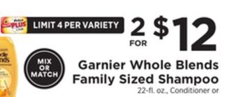 ShopRite Whole blends family sized shampoo offer