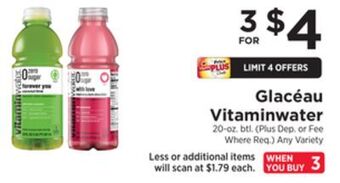 ShopRite Vitaminwater offer