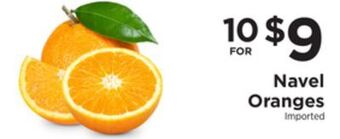 ShopRite Navel oranges offer